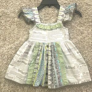 Girls Mustard Pie Top Size 7